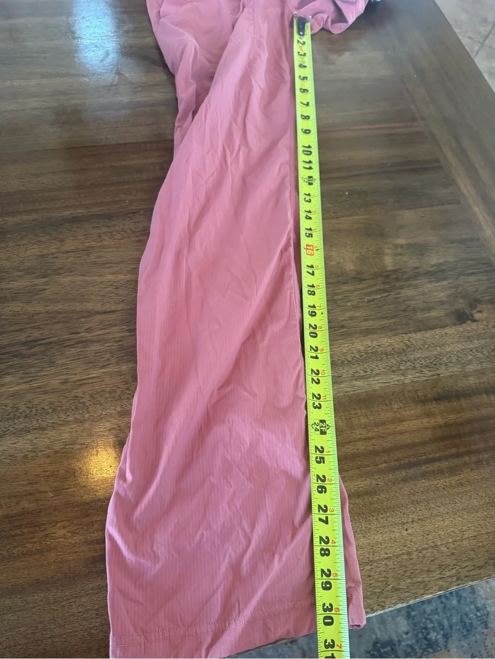 lululemon athletica Dance Studio mid rise full length Pant brier rose size 4